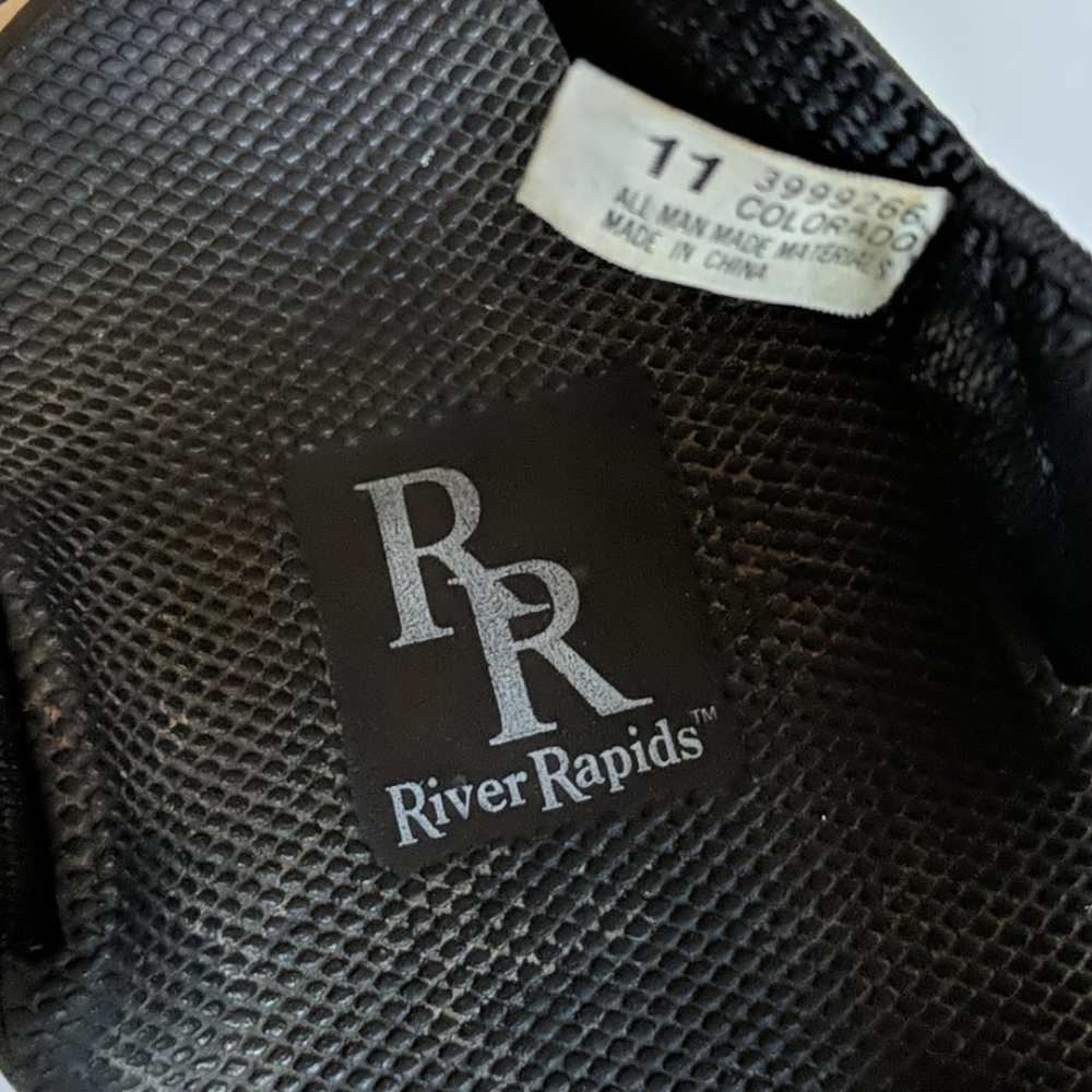 River Rapids Black Shoes Sandals Men's Size 11 - Picture 13 of 13